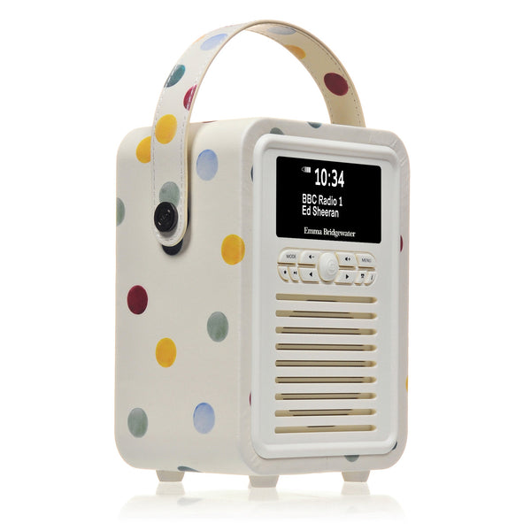The Emma Bridgewater collection includes a range of stunning Digital Radios, all available in a wide range of patterns to perfectly complete your home.