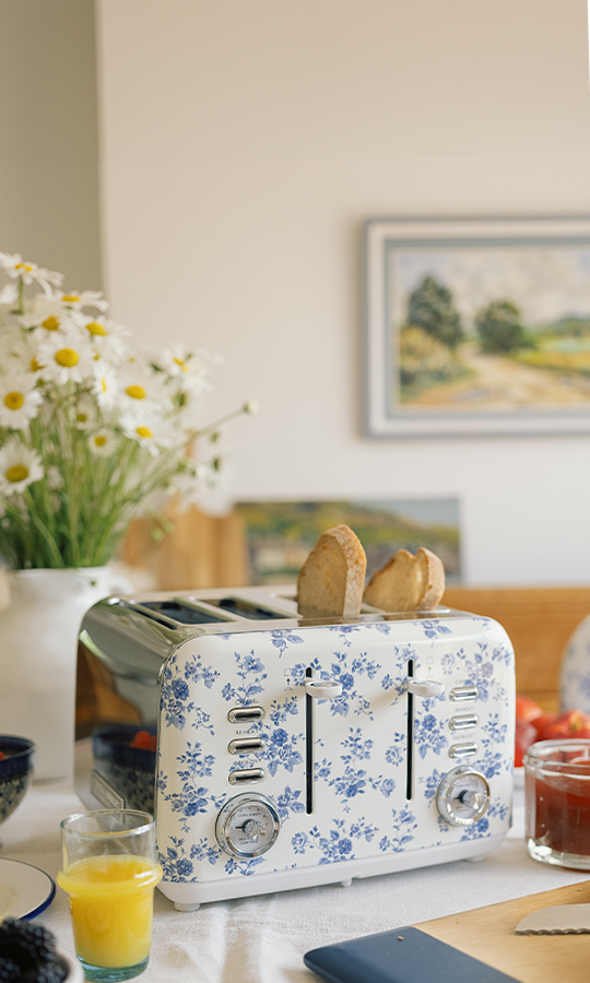 Laura Ashley’s China Rose, reimagined for the kitchen