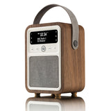 The MYVQ Monty is a beautifully modern styled DAB/DAB+ digital radio and Bluetooth speaker featuring a premium real wood case in a choice of finishes.